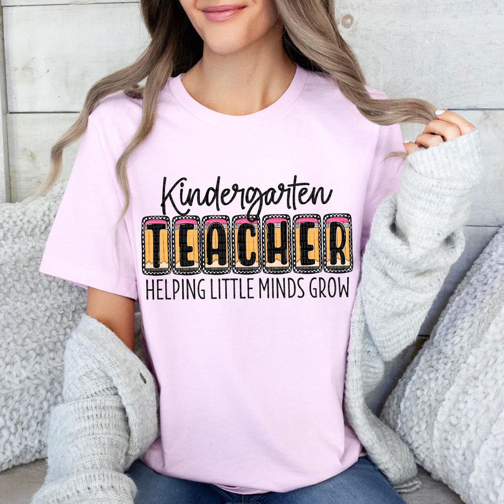 Kindergarten Teacher Helping Little Minds Grow