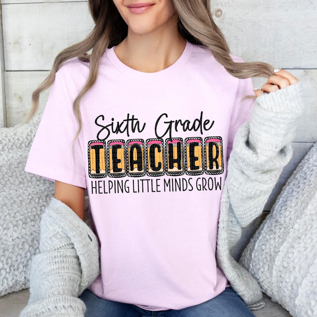 Sixth Grade Teacher Helping Little Minds Grow