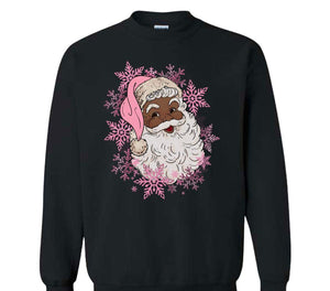 Santa Snowflake - Pink