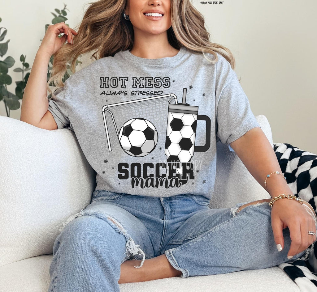 Hot Mess Soccer Mama