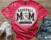 Prouder Baseball Mom Bleached Shirt