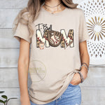 Leopard T-Ball Mom Tee