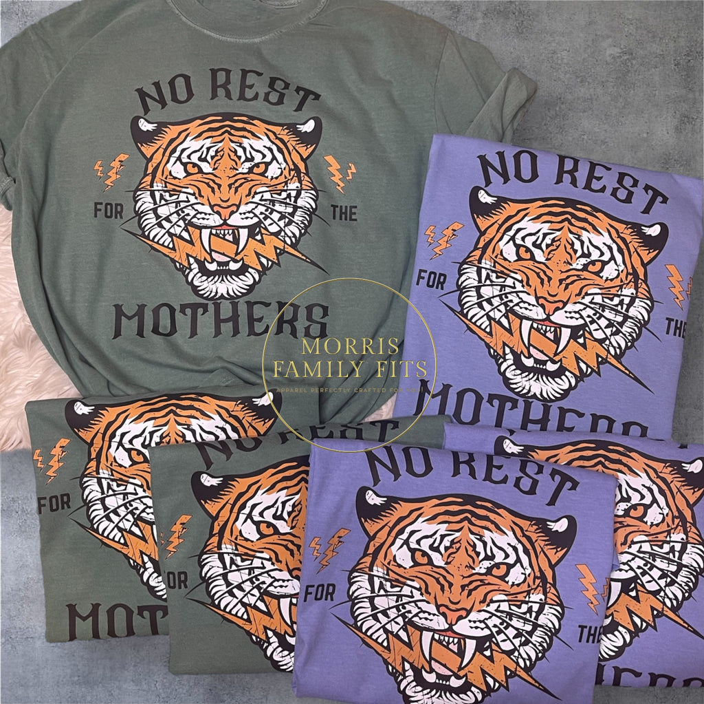 No Rest for Mothers Tee - CC